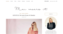 Desktop Screenshot of maiwearsit.com